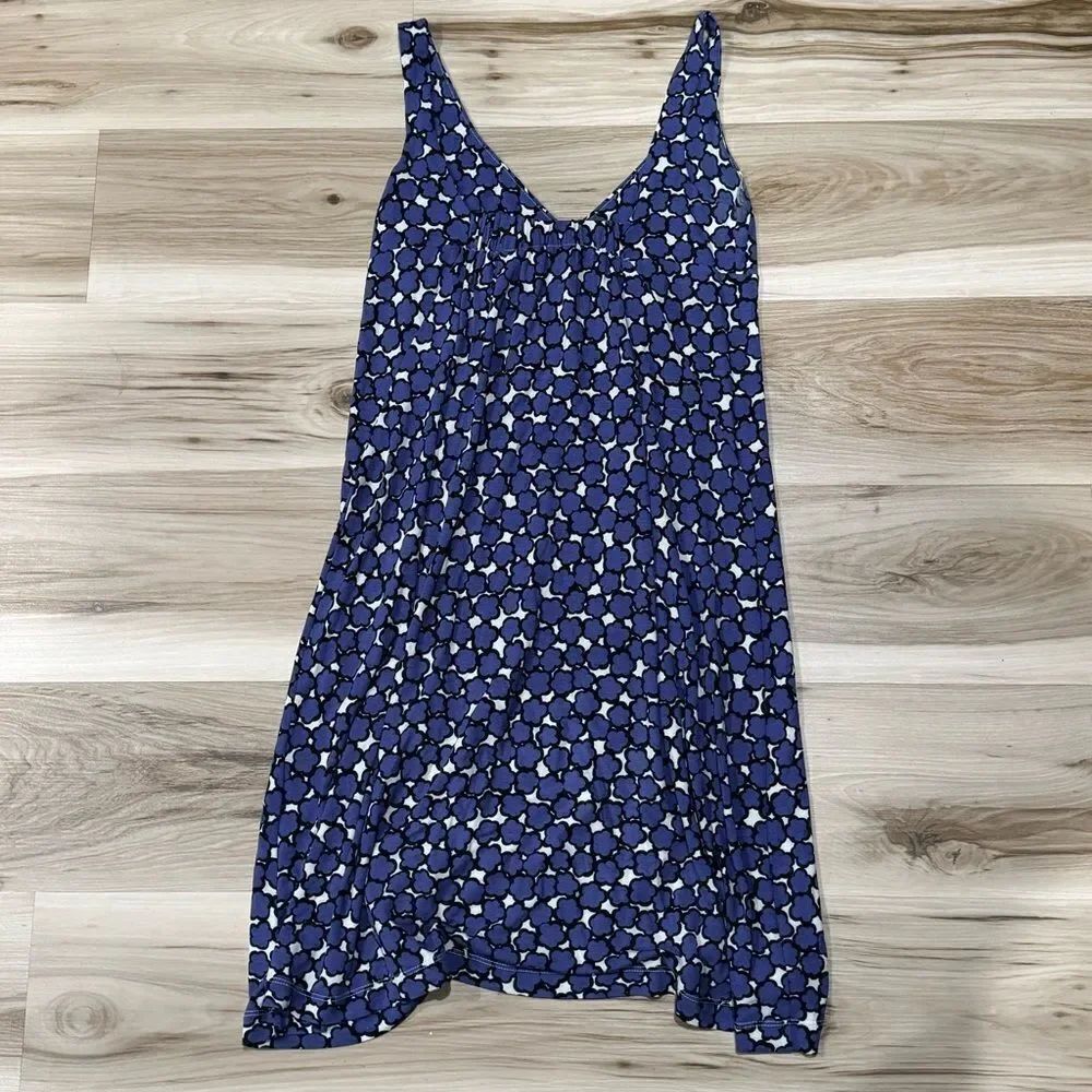 Cabi Purple Black White Sleeveless Dress Women’s Medium